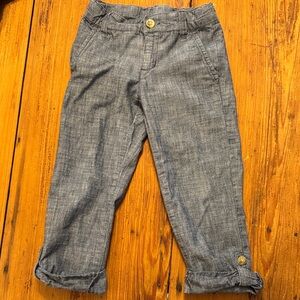 Janie and Jack chambray pants
